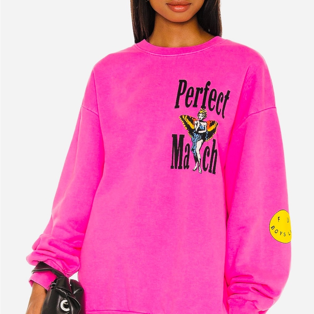 Perfect Match Pink Sweatshirt